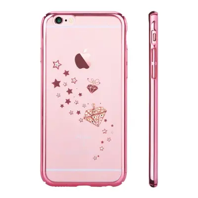 Devia Skal med Swarovski-stenar till iPhone 6 / 6S - Starry RoseGold