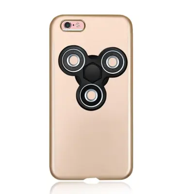 EDC Tri Fidget Spinner Skal till iPhone 6 (S) - Gold
