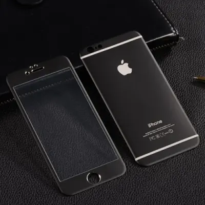 Enkay FullShield skärmskydd+baksida till iPhone 6/6S Plus - Svart