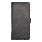 Essentials Läder wallet 3 kort iPhone 6/6S Plus- Svart