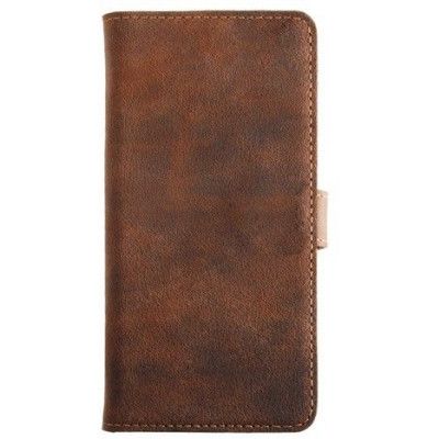 Essentials Leather Booklet (iPhone 6/6S) - Ljusbrun