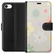 Plånboksfodral till Apple iPhone 6s med fejdande blommor