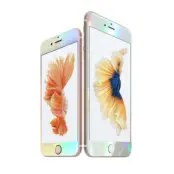 Fema Magic White Laser Tempered Glass till iPhone 6/6S - Vit
