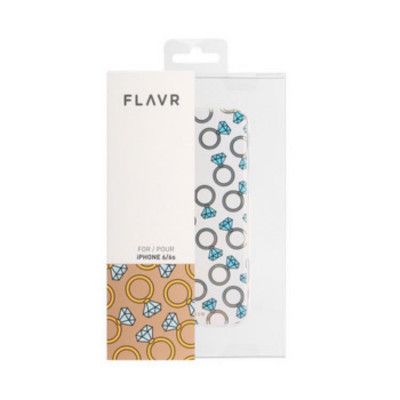 FLAVR iPlate Diamond Rings Skal iPhone 6/6S - Färgrik