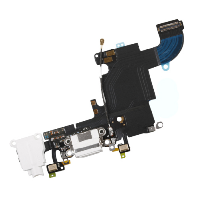 iPhone 6S Laddkontakt och Hörlursuttag - Vit