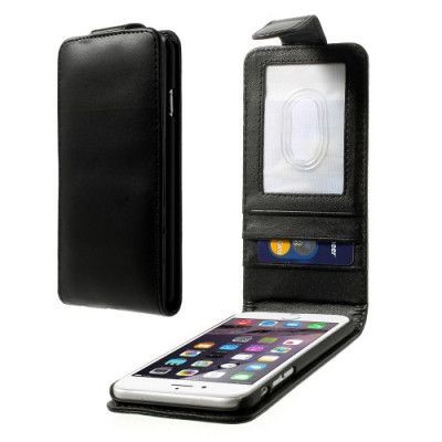 FlipFodral med kortfack till Apple iPhone 6 / 6S - Svart