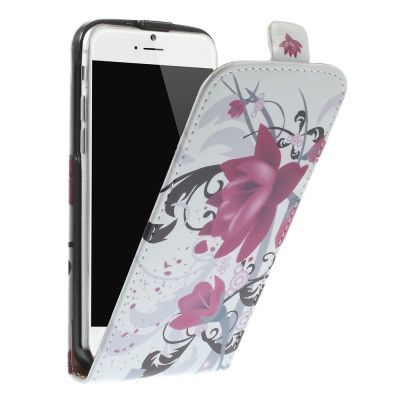 FlipFodral till Apple iPhone 6 / 6S - Red Flower