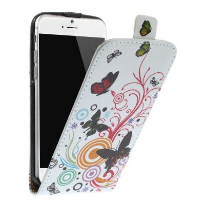 FlipFodral till Apple iPhone 6 / 6S  - Three Butterflies