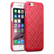 Floral ETCH Skal till iPhone 6 / 6S - Röd