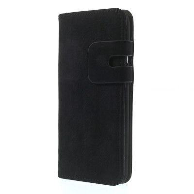 Frostig Plånboksfodral till Apple iPhone 6 / 6S - Svart