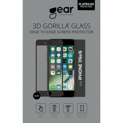 Gear Edge-to-Edge (iPhone 6/6S/7/8) - Svart