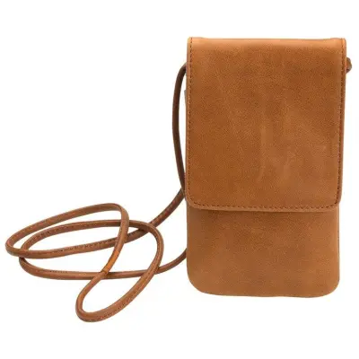 Gear Läderväska med halsrem (iPhone 8/7/6/6S) - Brun