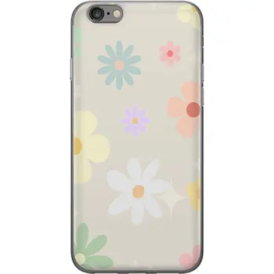 Mobilskal till Apple iPhone 6 med fejdande blommor