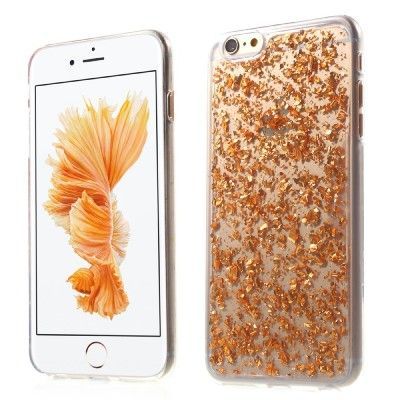Glitter Sequins Skal till Apple iPhone 6(S) - Rose Gold