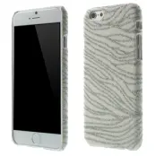 Glittery Baksideskal till Apple iPhone 6 / 6S  - Vit