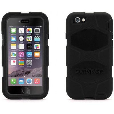 Griffin Survivor All-Terrain (iPhone 6/6S) - Svart