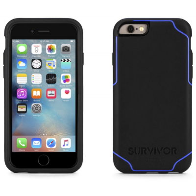 Griffin Survivor Journey (iPhone 6/6S) - Svart/blå