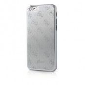Guess iPhone 6(S) Aluminium Hard Cover - Silver