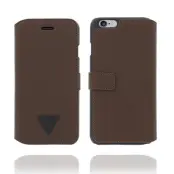 Guess Men Book Case Brad till iPhone 6 / 6S - Brun