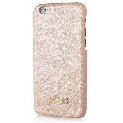 Guess Saffiano Hard Case (iPhone 6/6S) - Rosa
