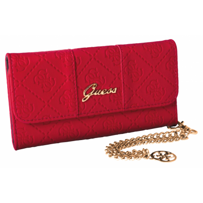 Guess Scarlett Clutch Case till iPhone 6 / 6S - Röd