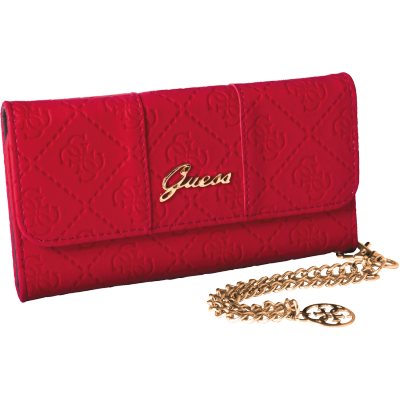 Guess Scarlett Clutch (iPhone 6/6S) - Röd