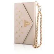 Guess Studded Clutch (iPhone 6/6S) - Cream