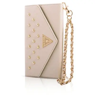 Guess Studded Clutch (iPhone 6/6S) - Cream