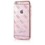 Guess TPU 4G Pattern (iPhone 6/6S) - Roséguld