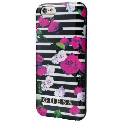Guess TPU Spring Roses (iPhone 6/6S)