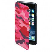 HAMA iPhone 6/6S Plånboksfodral DesignLine - Camo rosa