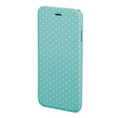 HAMA Plånboksväska DesignLine iPhone 6/6S Dots Glow - Mintgrön