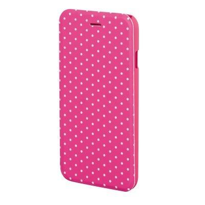 HAMA Plånboksväska DesignLine iPhone 6/6S Dots Glow - Rosa