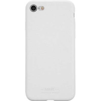 Holdit Silicone Skal iPhone 6 / 6s / 7 / 8 / SE - Vit