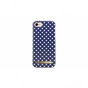 Ideal Fashion Case iPhone 6/6s/7/8 - Blue Polka Dots