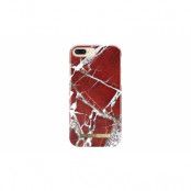 iDeal of Sweden Fashion Case iPhone 6/6s/7/8 Plus - Scarlet Red Marble