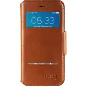 iDeal Premium Swipe Wallet iPhone 6 / 6S , avtagbart skal, brun