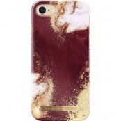 iDeal Skal iPhone 8/7/SE2/SE3/6S/6 - Golden Burgundy Marble