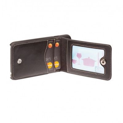 iDeal Smart Skal för iPhone 6 / 6S 3 kortplatser - Svart