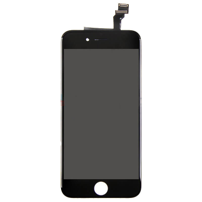 iPhone 6 LCD Display Glas Original - Svart