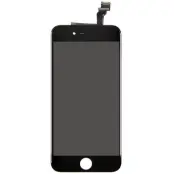 iPhone 6 Ytterglas med LCD - Svart