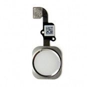 iPhone 6/6+ Hemknapp & ring med flex Silver