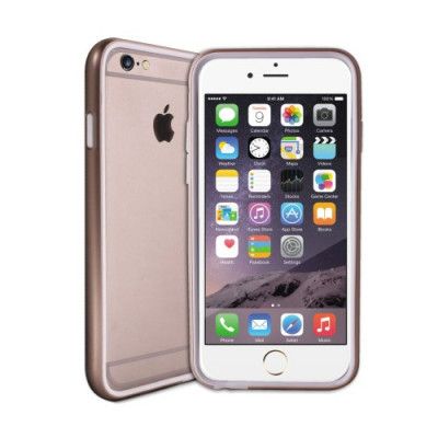 iPhone 6/6S Plus Metallic Bumper Cover - Guld