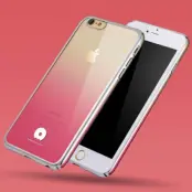 JLW ElectroPlating Slim Skal till iPhone 6 / 6S - Röd
