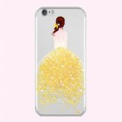 Joyroom Girl in Bling Dress Mobilskal iPhone 7 - Guld