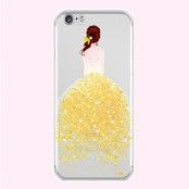 Joyroom Girl in Bling Dress Mobilskal iPhone 7/8/SE 2020 - Guld