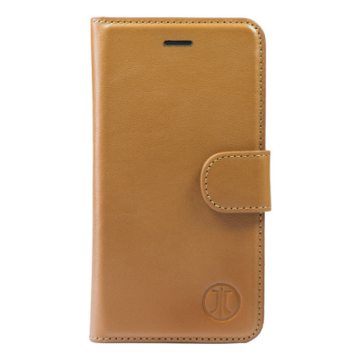 JT Berlin Plånboksfodral av äkta läder till iPhone 6/6S - Brun