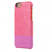 Kajsa 3D Rose Flower Skal till iPhone 6 / 6S - Rosa