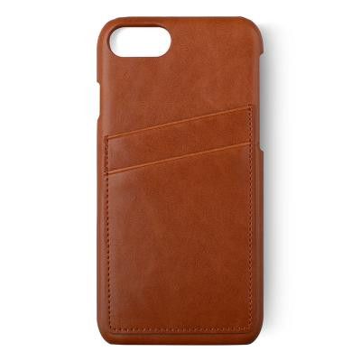 KEY PREMIUM DUAL CARD CASE IPHONE 6/6S/7/8 BROWN