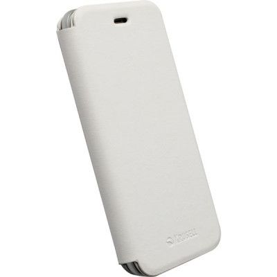 Krusell Donsö flipcase, fodral i konstläder för iPhone 6 / 6S , vit